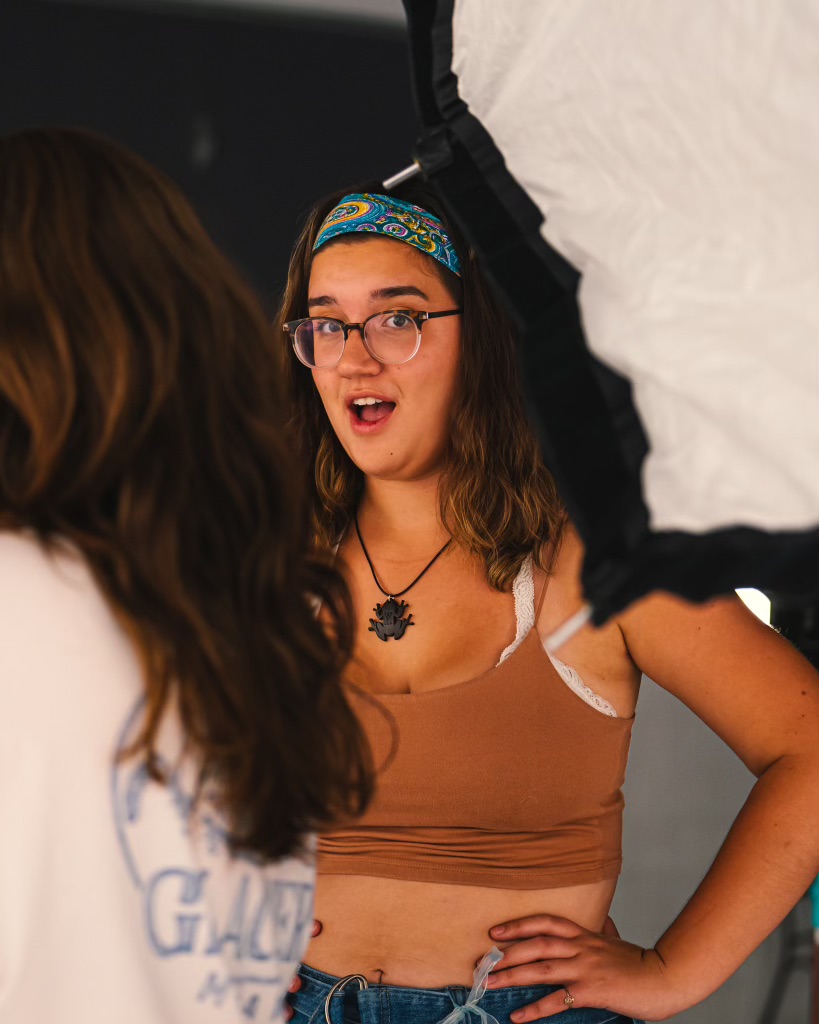 Sophie Aguila in a candid moment