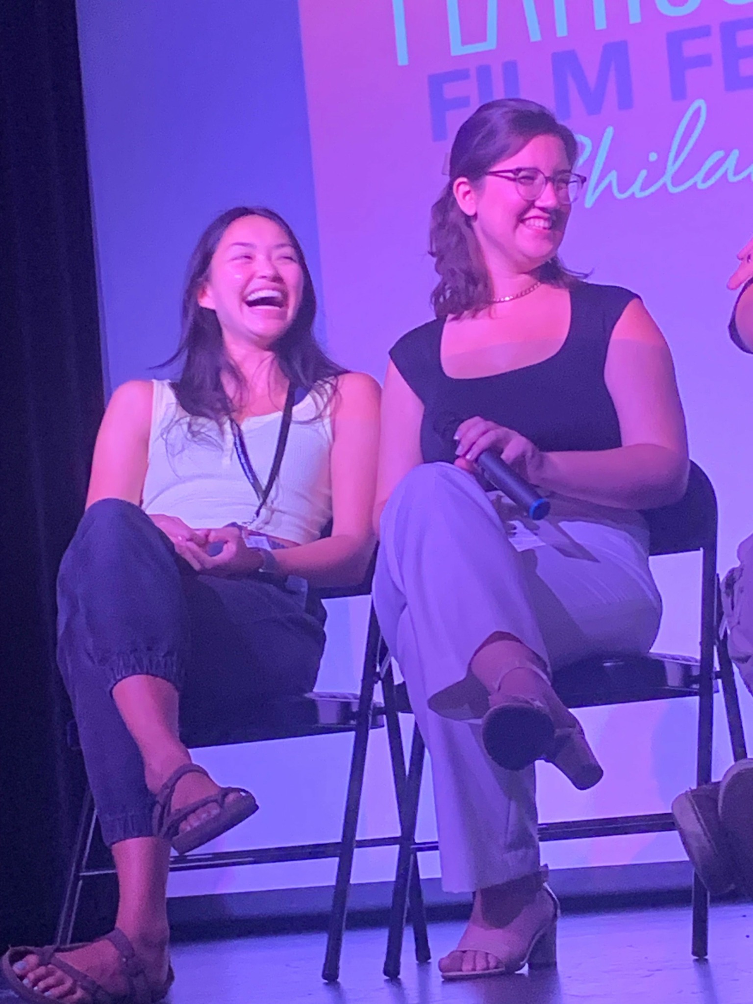 her captivating self